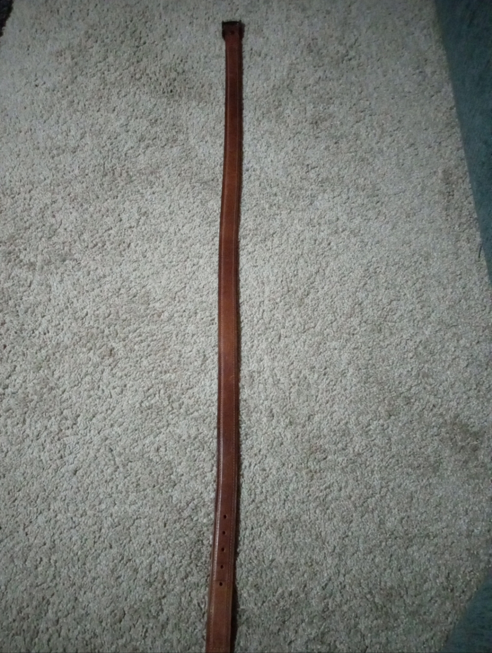 GORGEOUS Buxton Oil Tanned Genuine Leather 38" Men Belt.